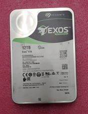 Seagate Exos X16 12TB SATA Secure 7200RPM 3.5" Internal HDD Hard Drive