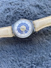 Swatch Gent Snow GM705 1994 White Dial Original Strap