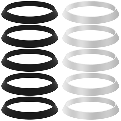 #ad 10 Pcs Sink Drain Gasket 2 Colors Seal Ring Waste Pipe Washer Slip Joints Was $9.70