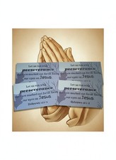 4 Bible Verse Mini Scripture Inspirational Christian Gifts Encouragement Cards.