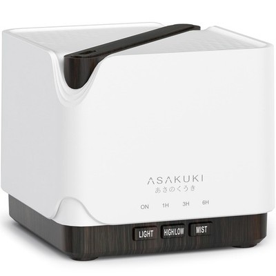 ASAKUKI Essential Oil Diffuser for Home, Large 700 ml Humidifier with Automat...