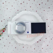 Sony ZV-1 20.1MP Vlog Camera 20.1MP 2.7x Optical Zoom White with Wi-Fi 95% new