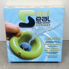 Sani Seal Waxless Toilet Green Flexible Gasket Seal BX01  NO BOLTS INCLUDED