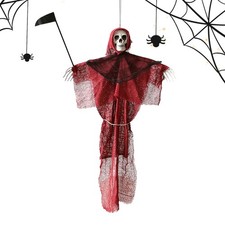 Ghost Halloween Decor Ghost Outdoor Decor Scary Sickle Ornaments For Yard
