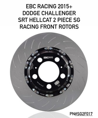 EBC SG2F017 Racing SG2F 2 Pieces Floating Brake Rotors - Front Set HELLCAT