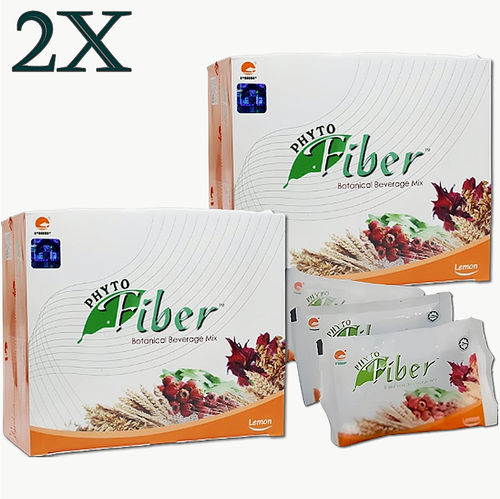 2x Phyto Fiber Detox Weight control Colon Cleanser Vitamin nature Constipation