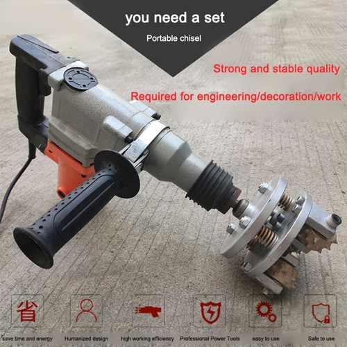 Wand Zement Beton Meißelmaschine motorisierte Handmeißelmaschine - Bild 5 von 9