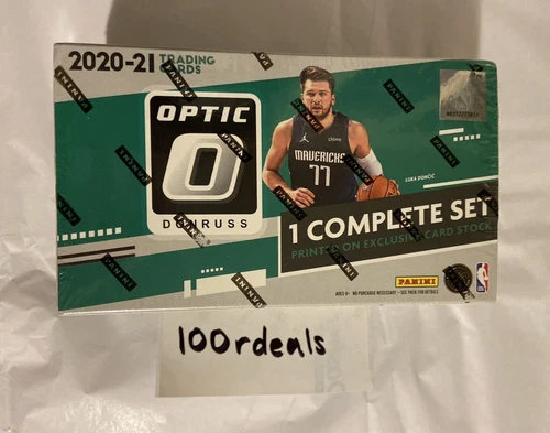 2020-21 Fanatics NBA Donruss Optic 200 Card Complete Set SEALED!