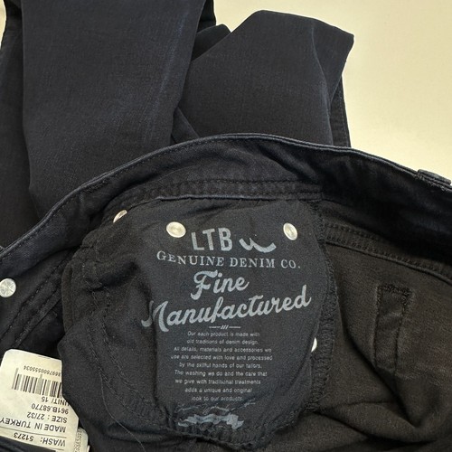 Jeans LTB Valerie donna W27 L32 blu denim elasticizzato bootcut vintage Y2K vita bassa - Foto 16 di 16
