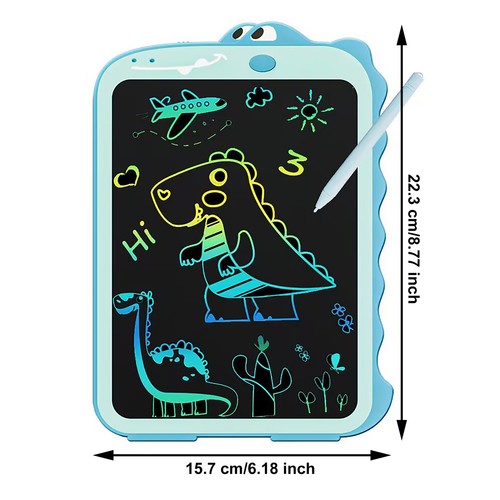 LCD Writing Tablet for Kids, Colorful Toddlers Toys Drawing Board - Picture 4 of 14