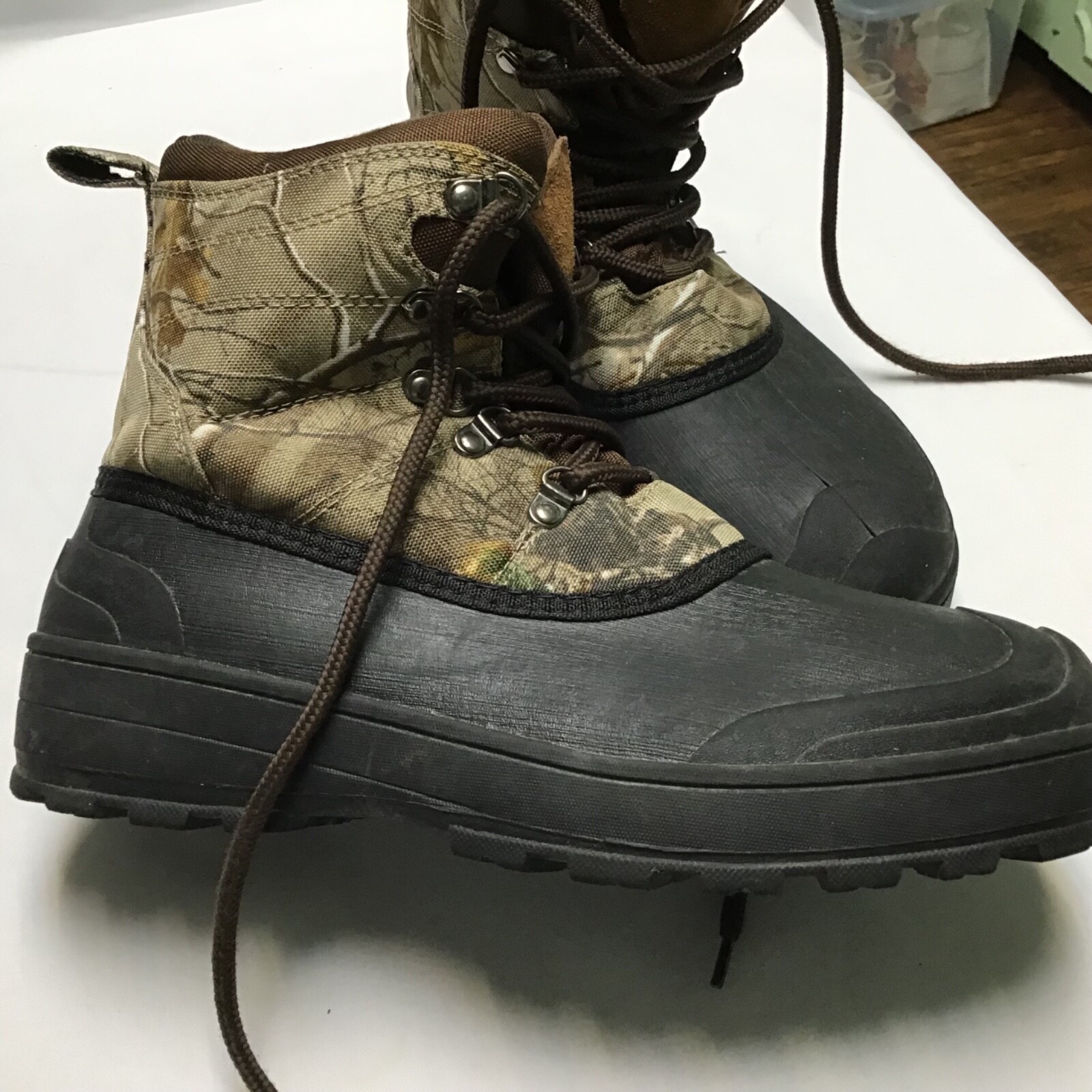 Ozark Trail Duck Camo Hunting Boots Thinsulate Water … Gem