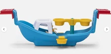 Step2 Nautical Rain Showers Bath Set | Boat with Toys, Blue 