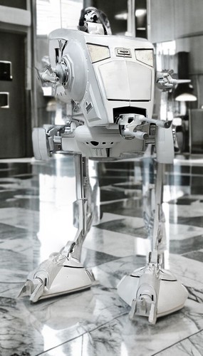 Spectre Strider – Star Wars Custom AT-ST Imperial Walker Black Series Kenner - Picture 9 of 11