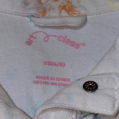 Art Class Sz XS 4/5 Multi-Color Denim Jacket NWT - Picture 6 of 7