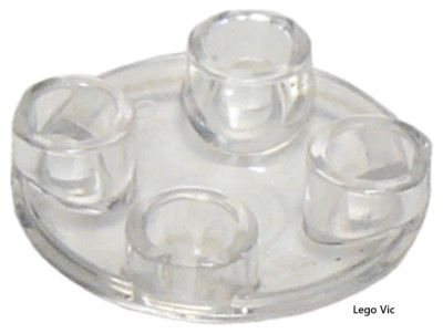 Lego 2654 x10 Plate Round 2x2 Tr Clear Star Wars Creator Atlantis MOC new A99