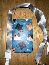 ID CARD HOLDER Cute Cats USA Shipping