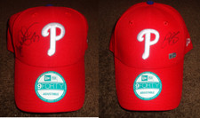 PHILLIES AUTHENTIC SIGNED CAP PICK: Ryne Sandberg OR Darin Ruf SGA