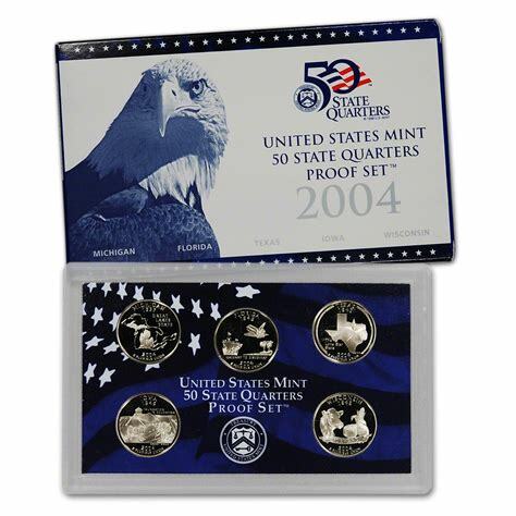 2004 S Proof State Quarter Set GEM DCAM Box & COA **GOLD TONED** Beautiful! - Picture 1 of 1