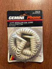 Gemini Phone - 12 Food Modular Coil Cord - Almond