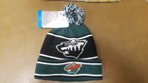 NWT NHL MINNESOTA WILD CAP HAT KNIT 