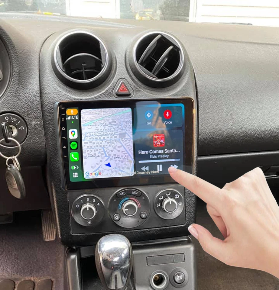 Radio GPS estéreo FM CarPlay Android 13 de 10,1" para Pontiac G6 2005 2006-2008 Foto 3 de 4