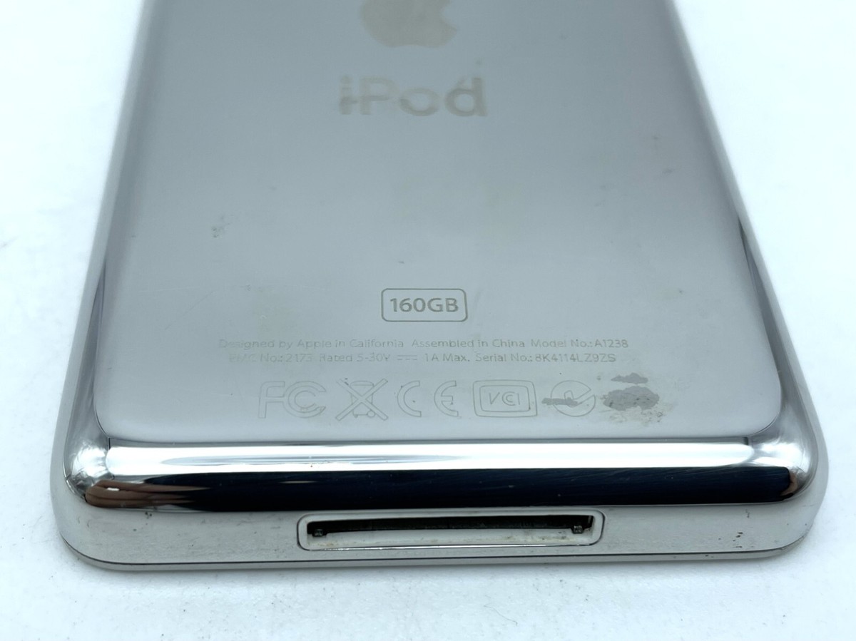 Apple iPod Classic A1238 Silver 6th Generation 160GB Tested Apple iPod Classic A1238 Silver 6th Generation 160GB Tested