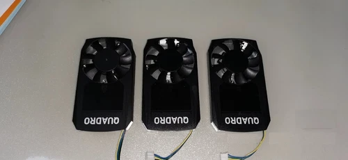 Radiator cooling four wire fan kit suitable for Nvidia QUADRO p620 graphics card - Picture 3 of 4