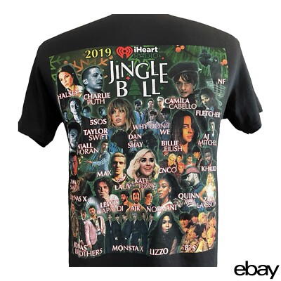 Taylor Swift Concert T Shirt - Band Tee Adult  Large Billie Eilish Jingle Ball