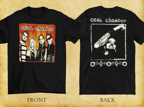 2 Sides Coal Chamber Band Tour T-Shirt Short Sleeve Black Unisex S-234XL 1P0229