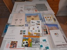 23 Seiten Gedenkbl&auml;tter, Sonderstempel, Ersttagsstempel, Post Sonderausgaben