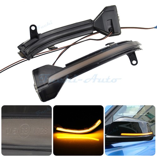 For BMW 5 6 7Series F10 F07 F06 F12 F01 F02 Dynamic LED Mirror Turn Signal Light - Bild 3 von 12