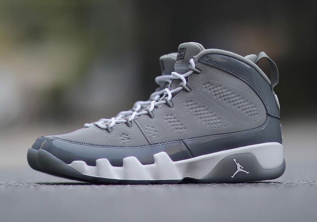 シューズ(男性用) AIR JORDAN 9 RETRO COOL GREY-WHITE 28cm Nike Jordan 9 Retro 