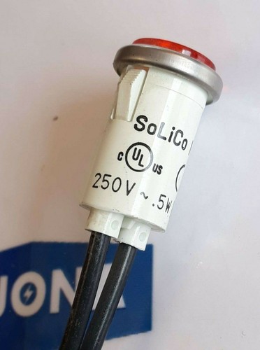 SOLICO 250V 5W 4060129 NEÓN ÁMBAR 250V PLOMO nuevo stock antiguo - Imagen 5 de 7
