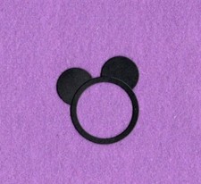 MICKEY MOUSE Head Disney die cuts scrapbook cards
