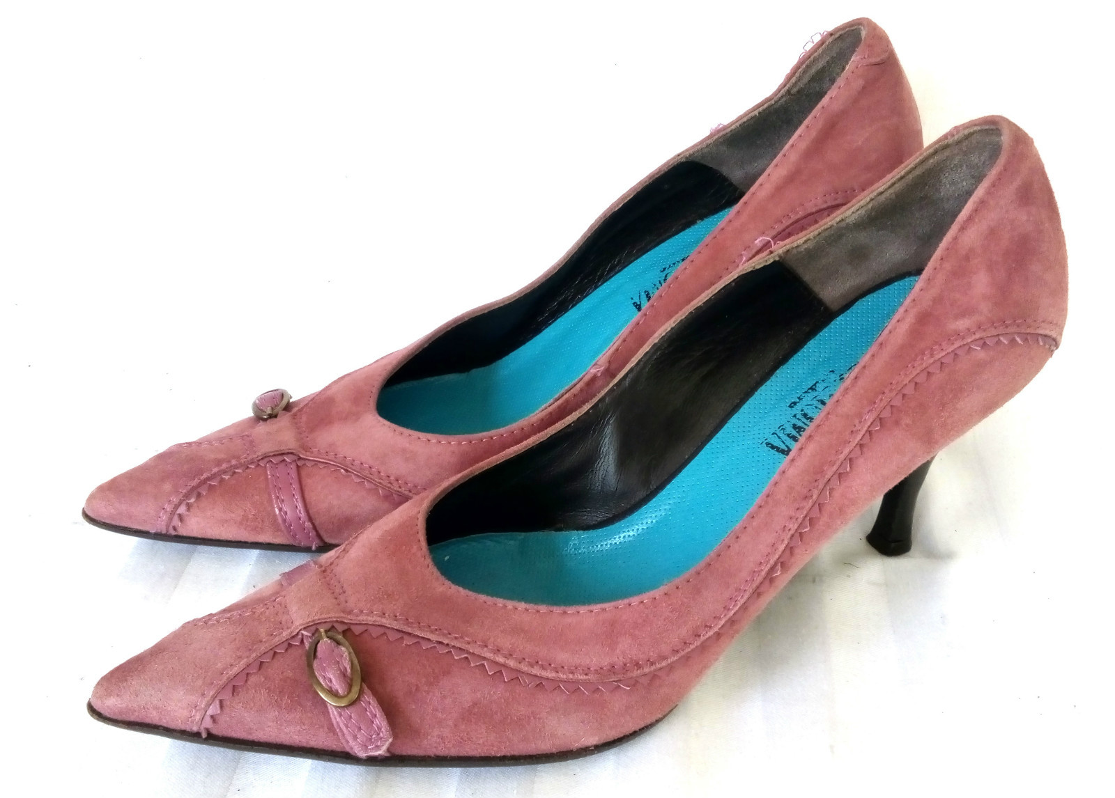 VIB ROMB Kitten Heels Kleiner Trichter Damenschuhe Pumps Lila Wildleder 39 TOP VIB ROMB Kitten Heels Kleiner Trichter Damenschuhe Pumps Lila Wildleder 39 TOP