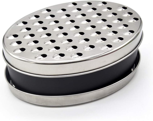 Rallador de queso Kunovo con contenedor de almacenamiento hermético, ralladores para cocina, caja - Imagen 10 de 12