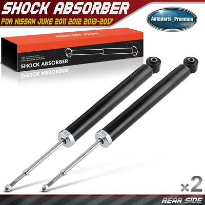 2x Rear Left & Right Shock Absorber for Nissan Juke 2011 2012 2013-2017 L4 1.6L