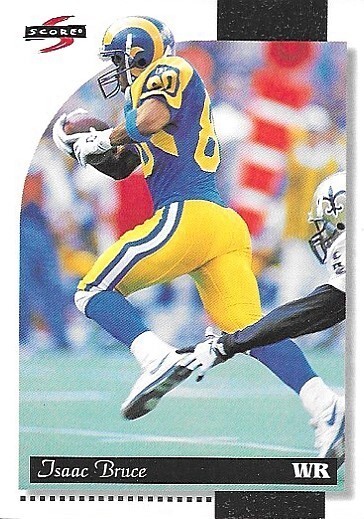 1996 Score - #48 Isaac Bruce