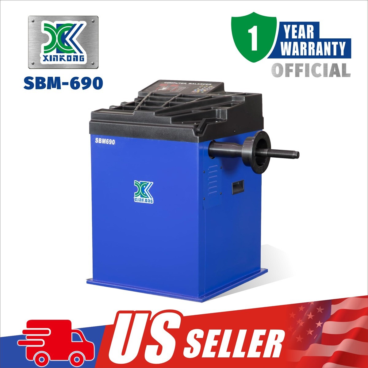 XK 690 Wheel Balancers Tire Balancer Machine Rim Car Heavy Duty
