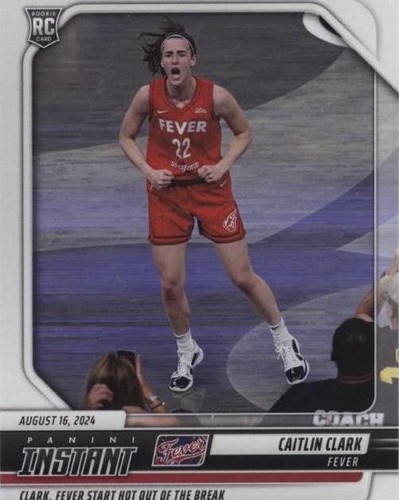 2024 PANINI INSTANT 236 WNBA CAITLIN CLARK RC Playoffs 1/11552 | eBay