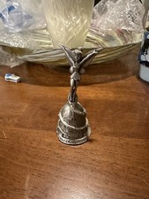 Walt Disney World Tinkerbell Pewter Bell Vintage 90s Made in USA 3" Collectible