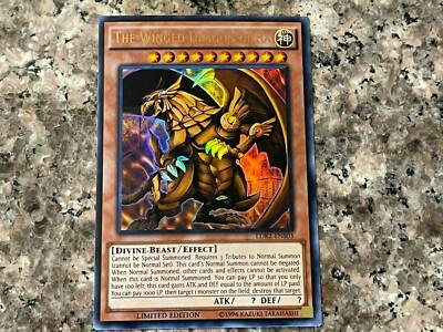 The Winged Dragon of Ra! Limited Edition Ultra Rare Yu-Gi-Oh! God