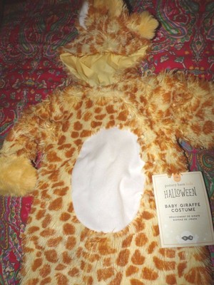 Pottery Barn Kids Baby Giraffe Costume 0 6 Months New Ebay