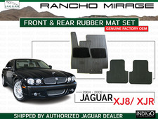 Jaguar Oem Xj8 Xjr 04-09 Rubber Floor Mat Set Front Rear C2c7368 C2c7369 Swb