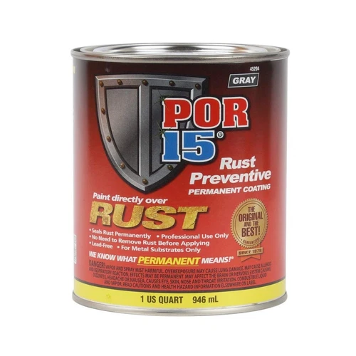 POR-15 Rust Preventive Coating, Stop Rust and Corrosion Permanently, Anti-rus...