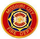 Missouri City – Fire Dept - Texas Tx Fire Patch Ems Rescue Public Safety 3.5”