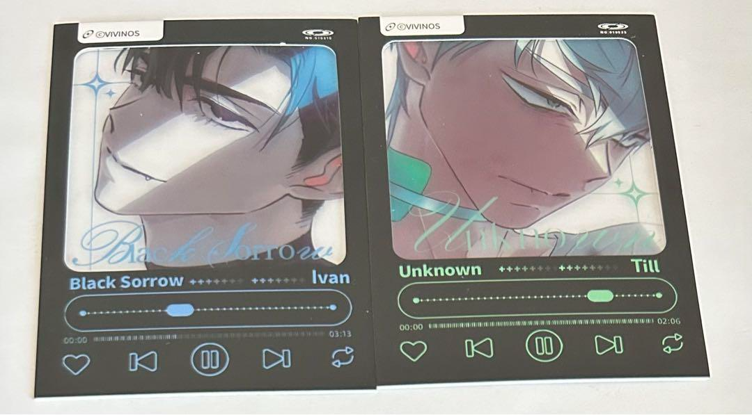 ALIEN STAGE オリジナルカード　 IVAN TILL Alien Stage Ivan Till ID Card & Photo Card Set Rock Another