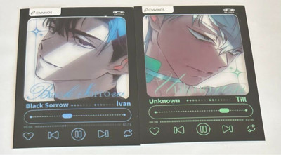 Alien Stage Bonus Cards Till & Ivan Official Anime Set