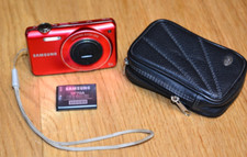   Digicam Samsung ST93 16.1MP RED digital compact camera  