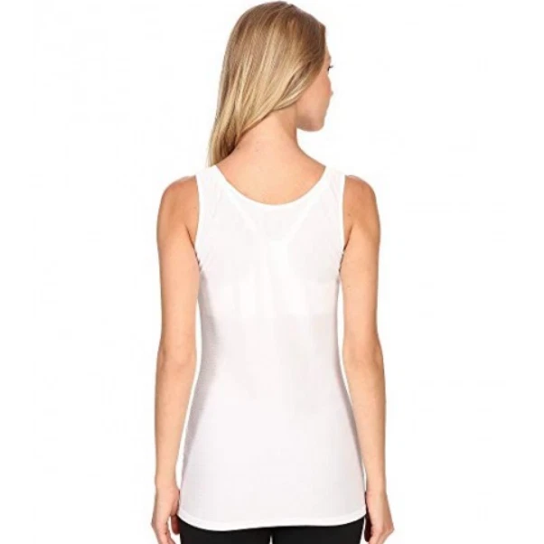 Camiseta sin mangas ExOfficio L130337 blanca Give-N-Go para mujer talla XS Foto 3 de 4